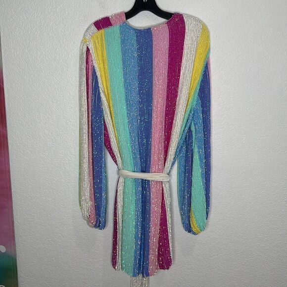 Retrofete Gabrielle Robe Dress in Unicorn Revolve Large - Picture 7 of 15